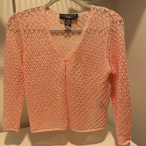 pink cardigan - Picture 3 of 4